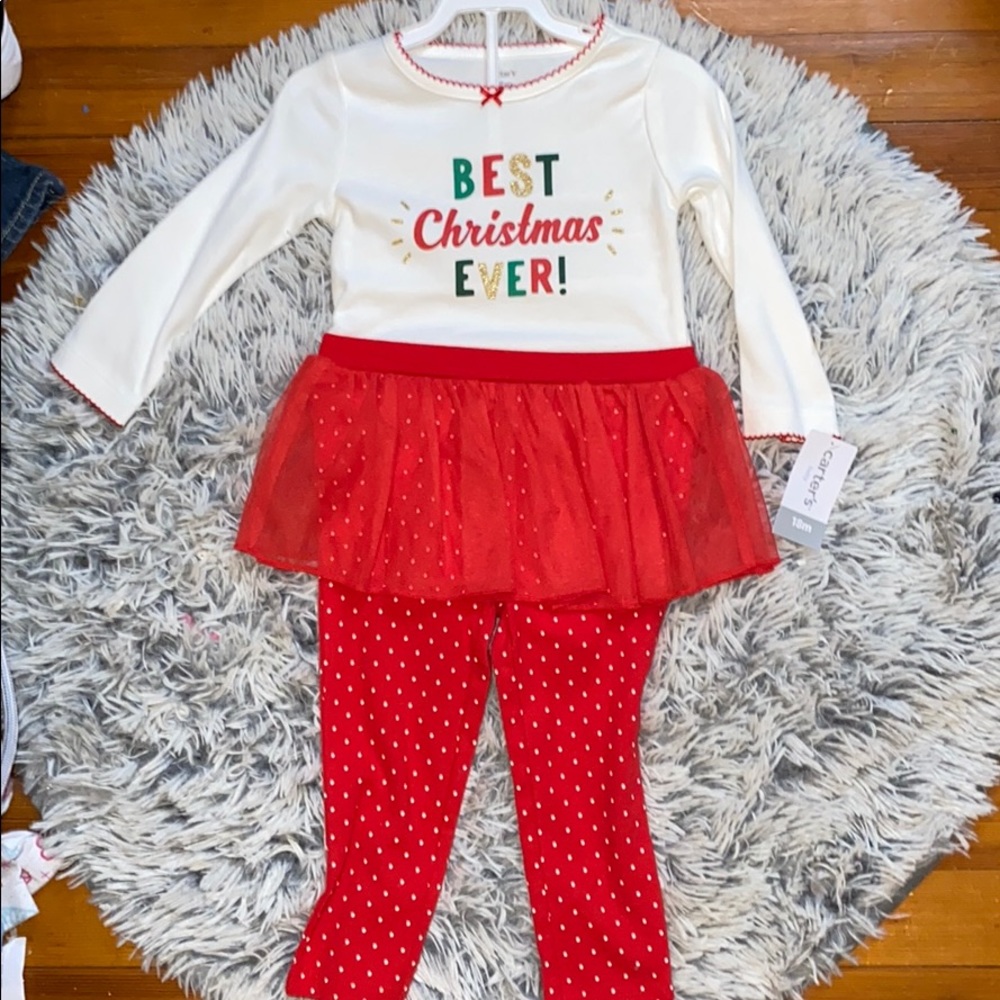 18mo girl Christmas outfit